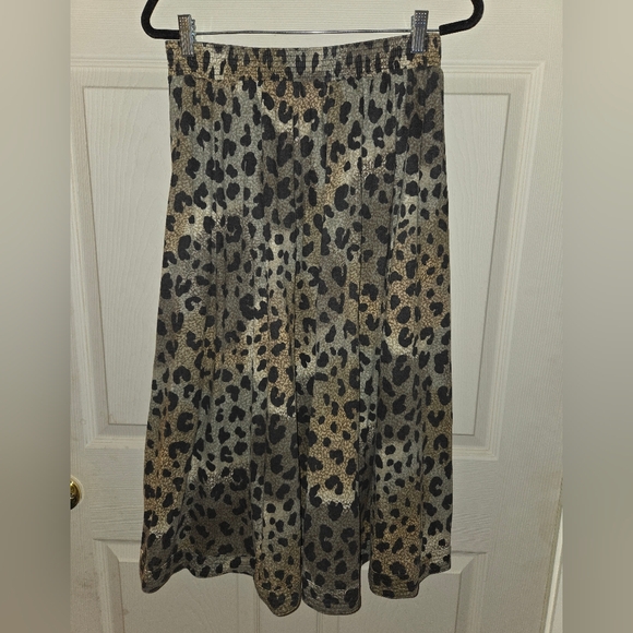 Peter Popovitch Dresses & Skirts - Women's Vintage Peter Popovitch Leopard Print Women's Skirt Size L